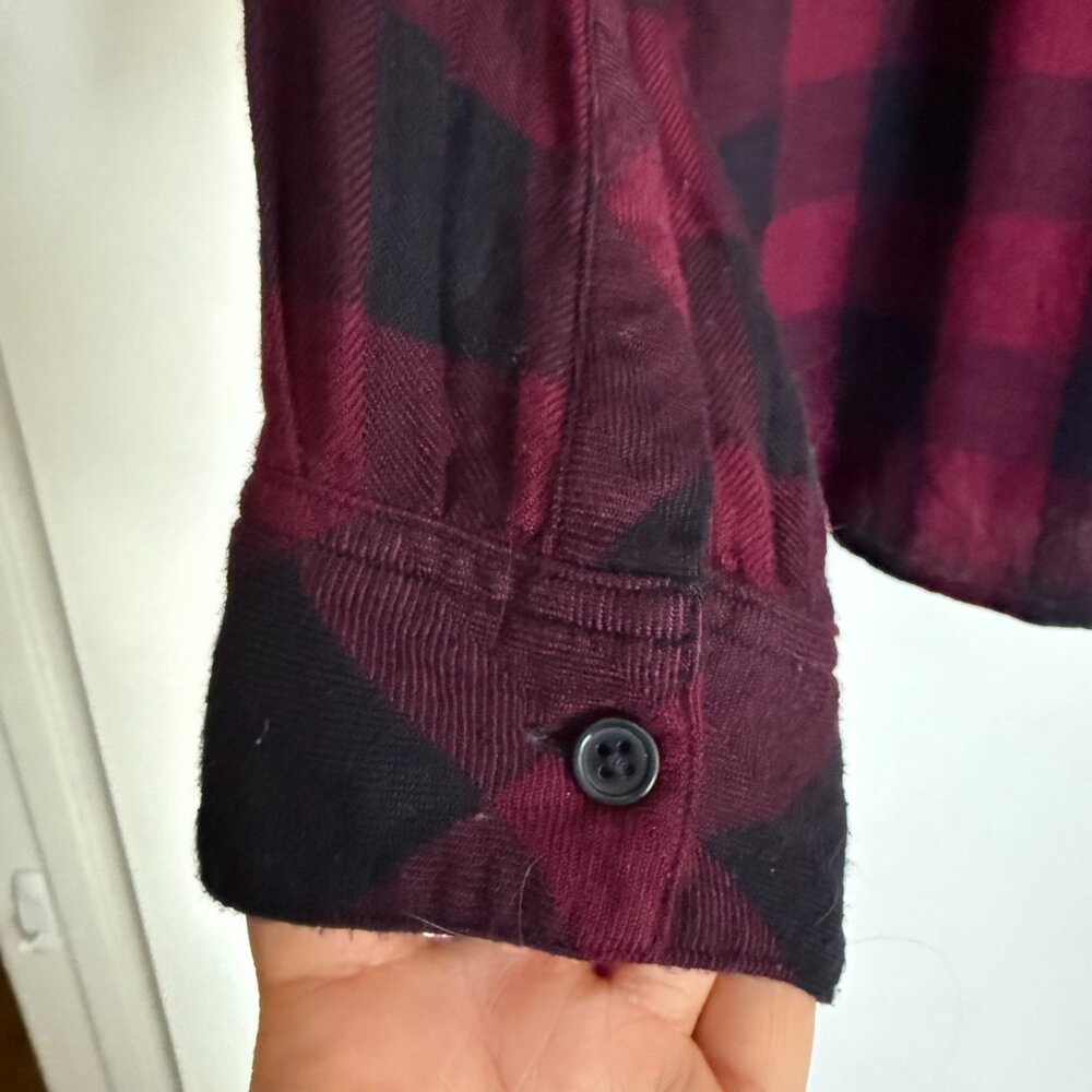 Rails Hunter Checkered Long Sleeve Button Down Wo… - image 6